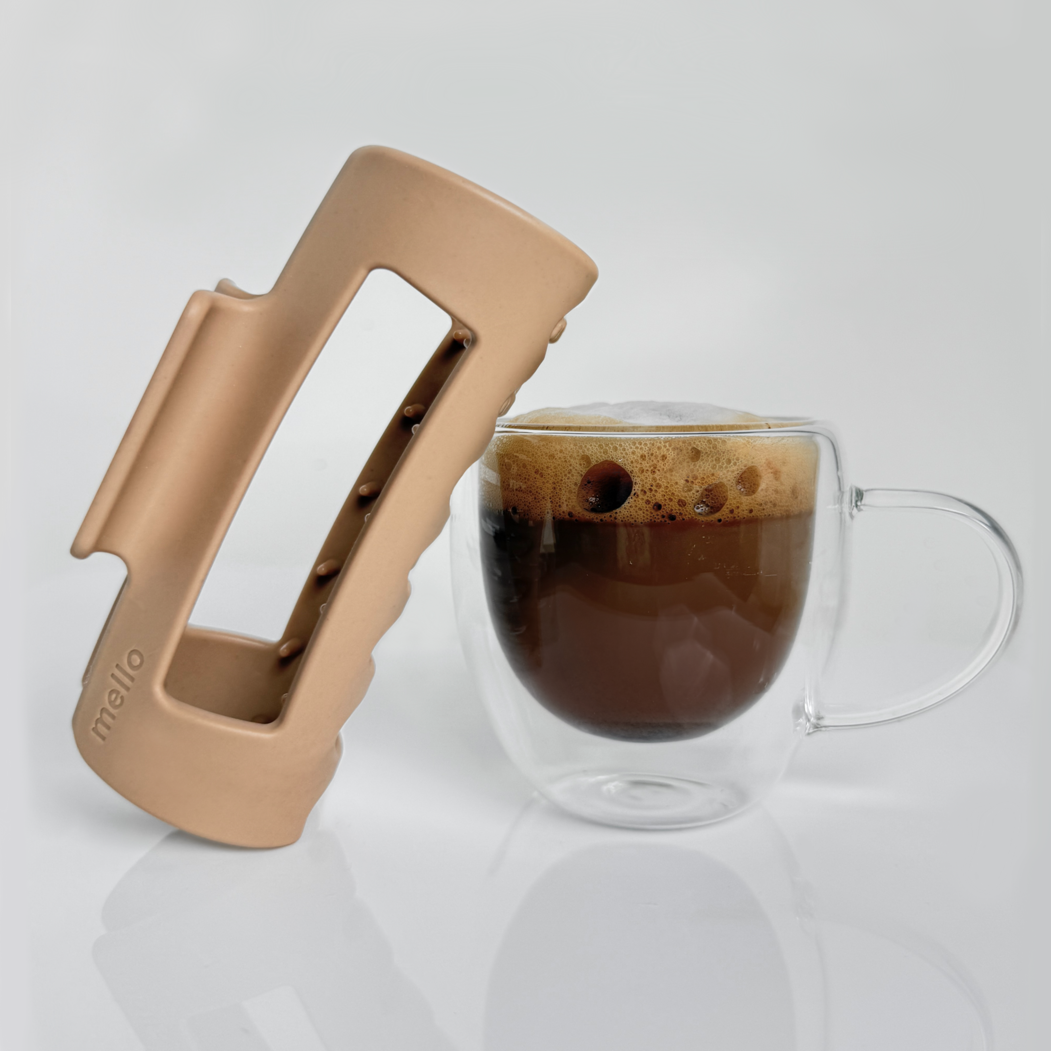 cloud clip - flexible clip, hair claw clip, soft claw clip for all hair types | MELLO