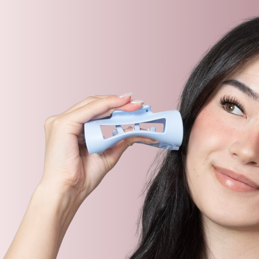 how to wear a claw clip with short hair