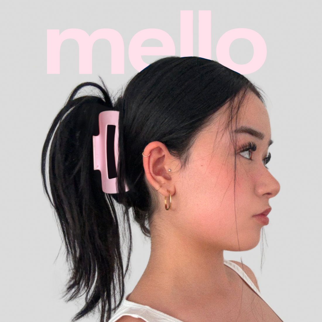 half up half down hairstyles – comfortable, durable claw clips – engineered by Mello